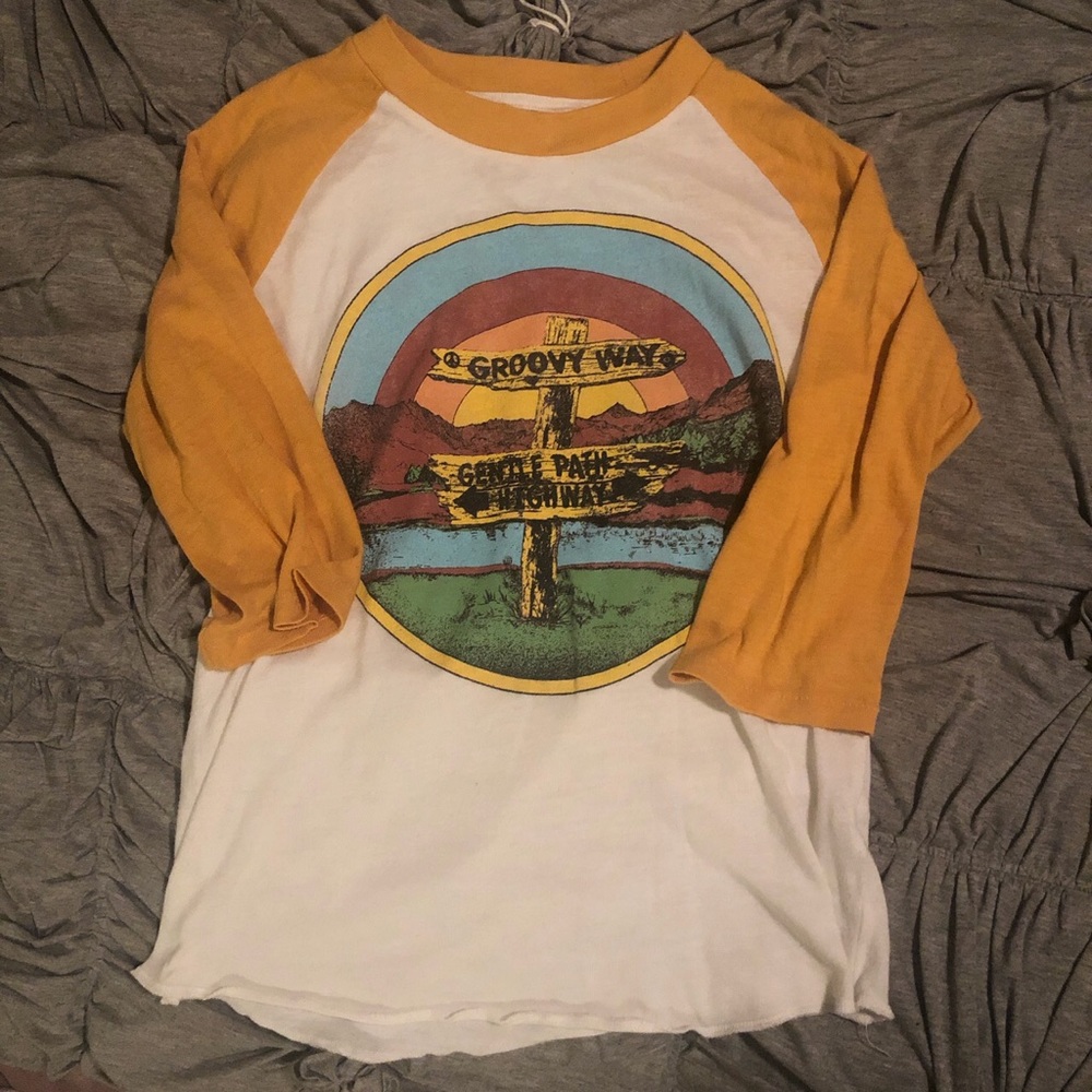 Vintage Woodstock Baseball Tee